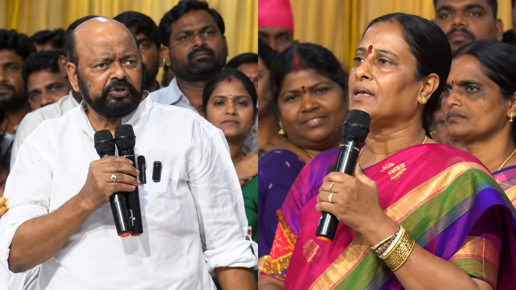 Konda Surekha Meets Supporters After Cabinet Exit, Hints at Delhi Trip