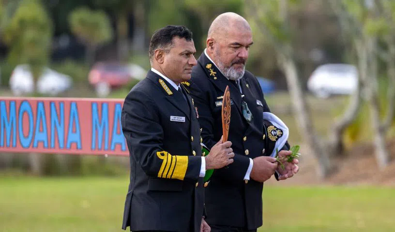 Indian Navy Chief Receives Maori Welcome in Auckland, Aims to Deepen NZ Ties